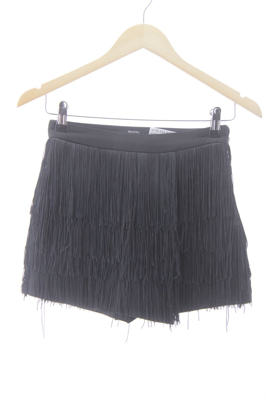 Shorts Bershka de la taille XS, de couleur noir