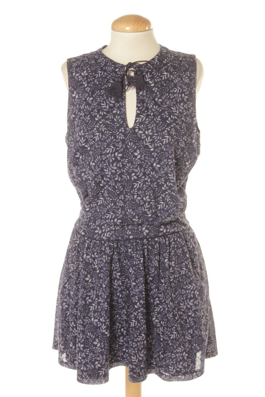 Robe casual Mango de la taille S, de couleur bleu marine