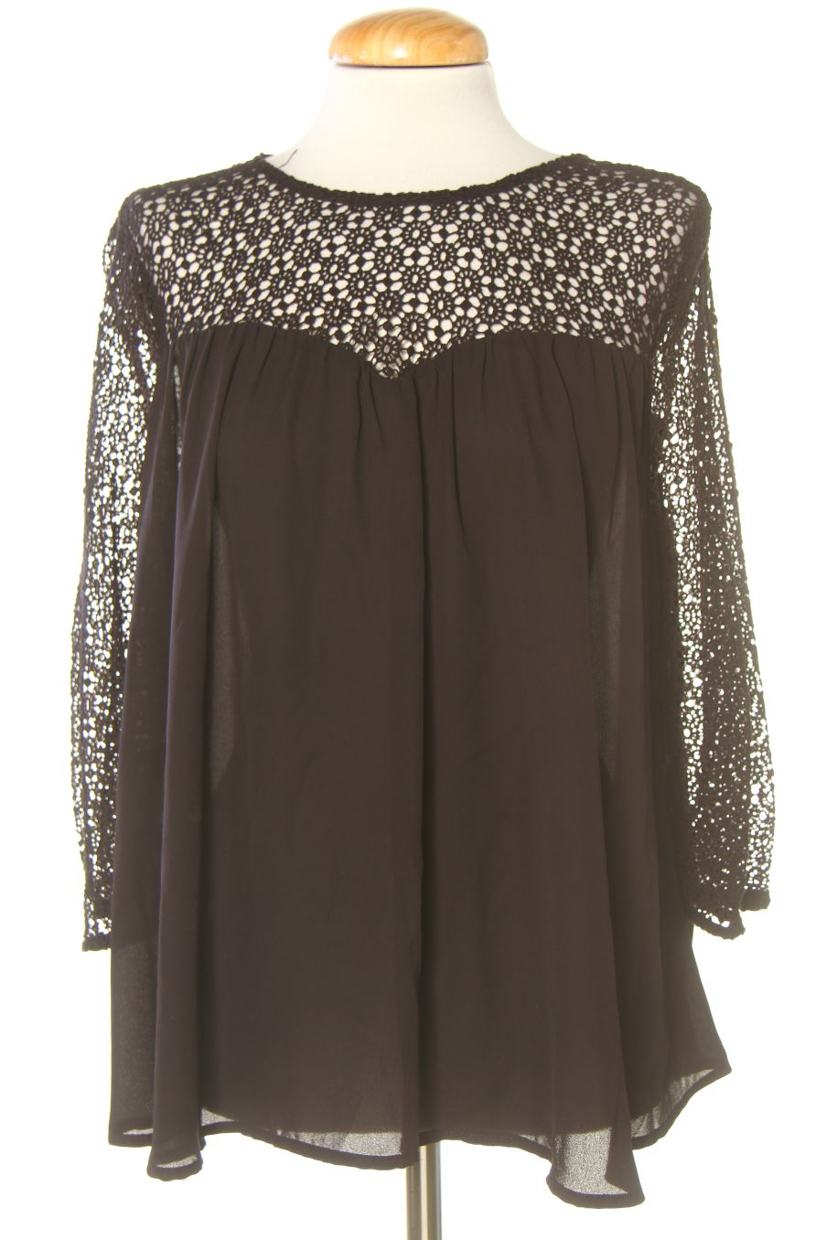 Blouse à manches longues Pimkie de la taille M, de couleur noir