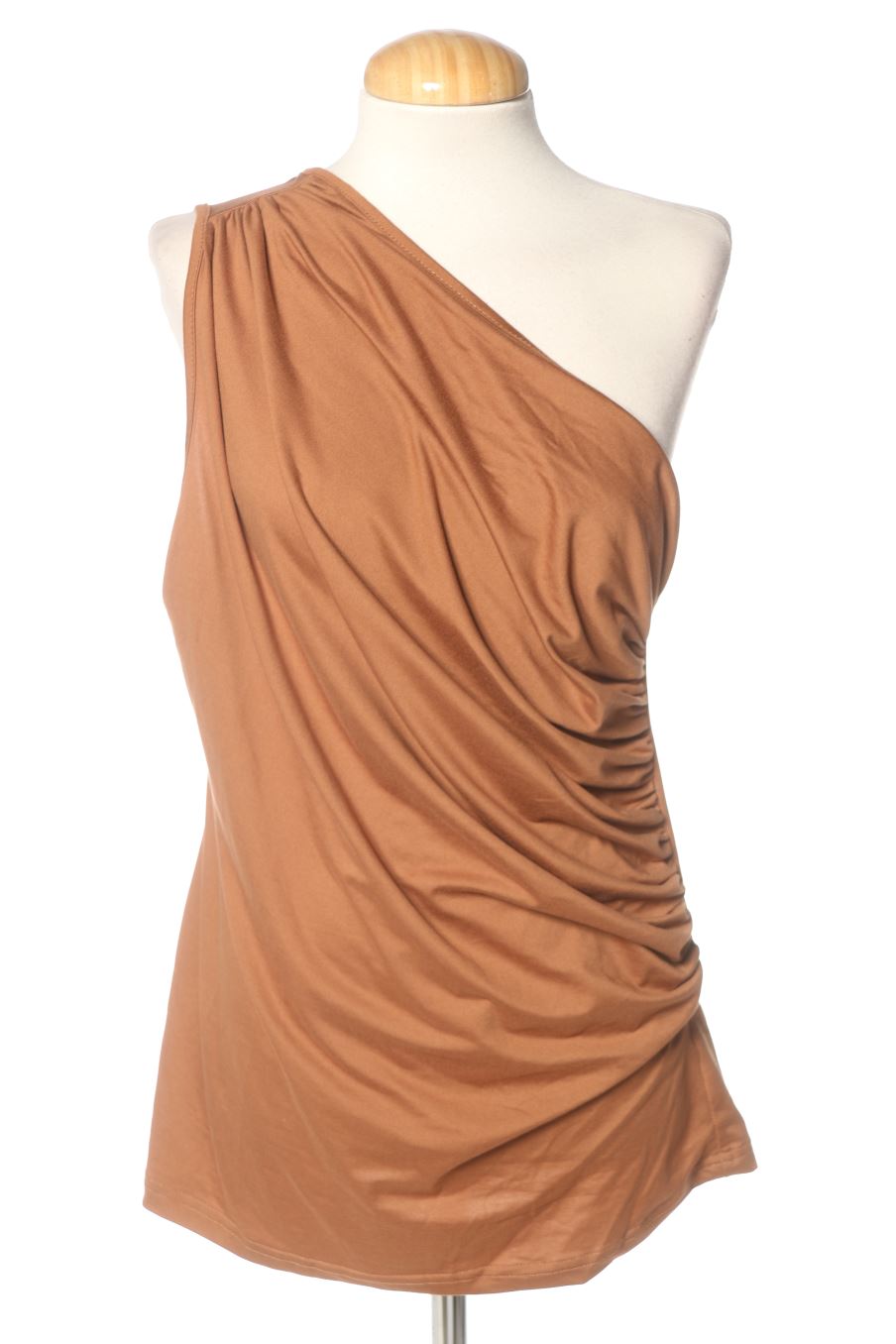 Top de PERCENTIL de la talla XL, de color marrón