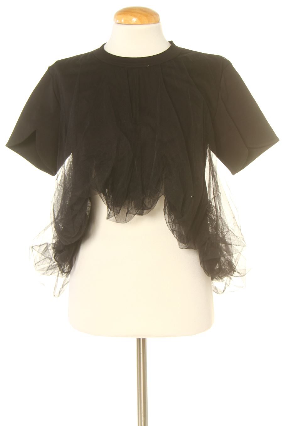 Top Noir Kei Ninomiya de la taille S, de couleur noir