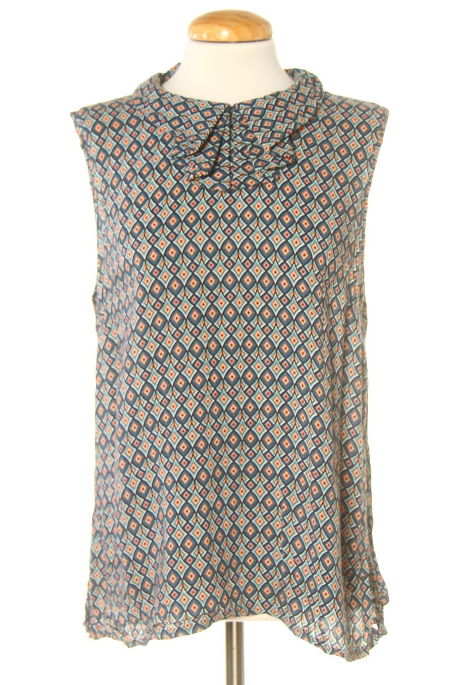 Top PERCENTIL de la taille 44, de couleur bleu
