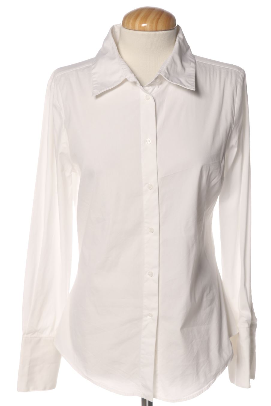 Chemise Zara de la taille M, de couleur blanc