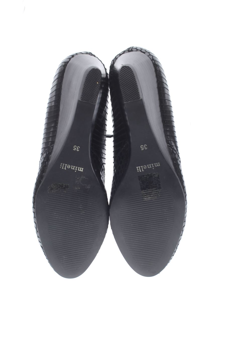 Plataformas de Minelli de la talla 35, de color negro de