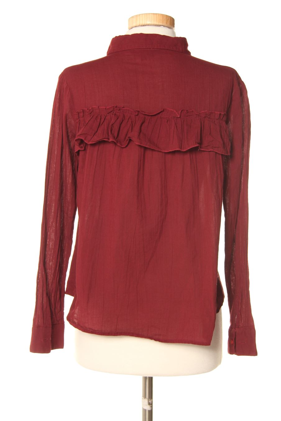 Chemise Kaporal de la taille XS, de couleur bordeaux