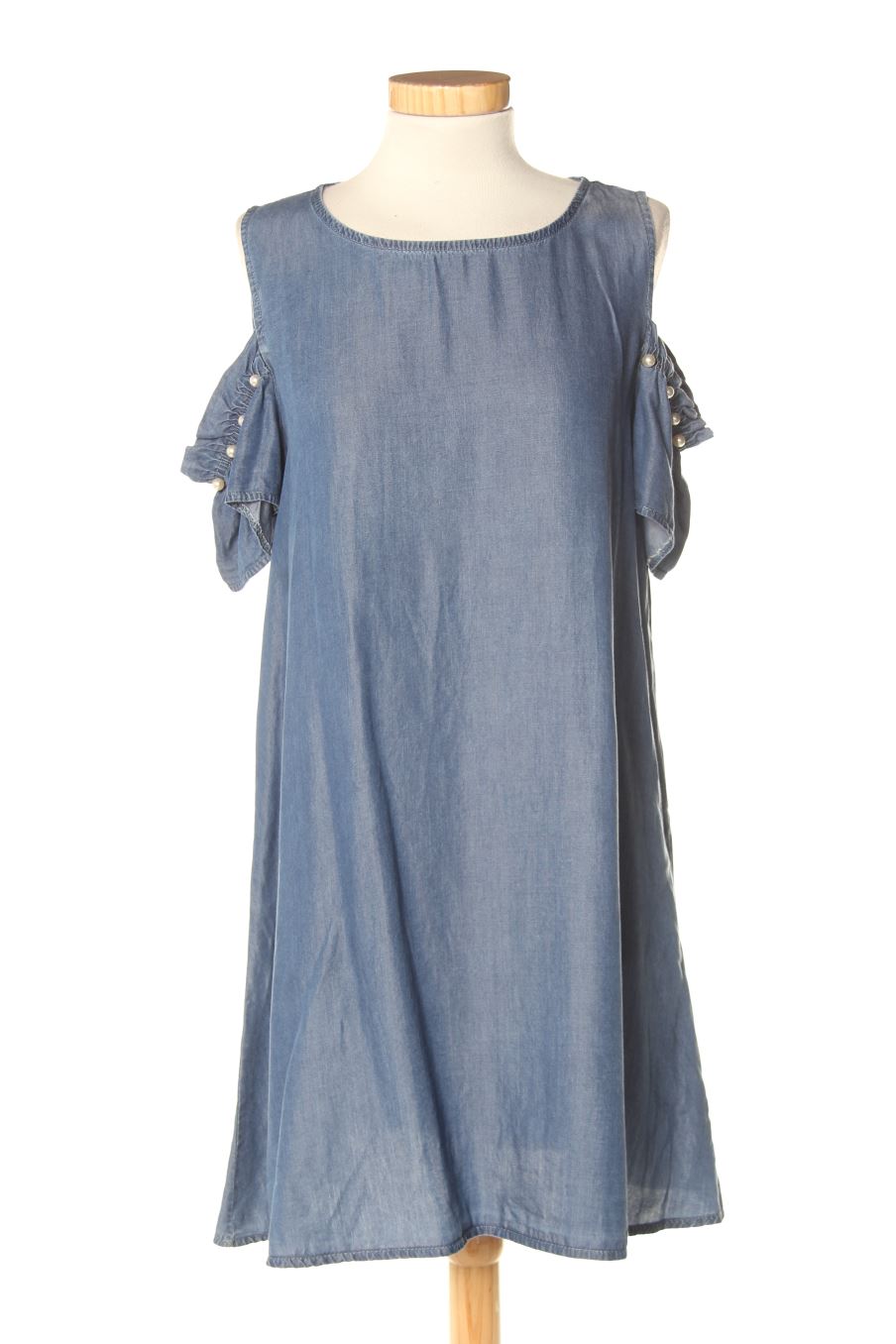 Robe casual Made in italy de la taille S, de couleur bleu