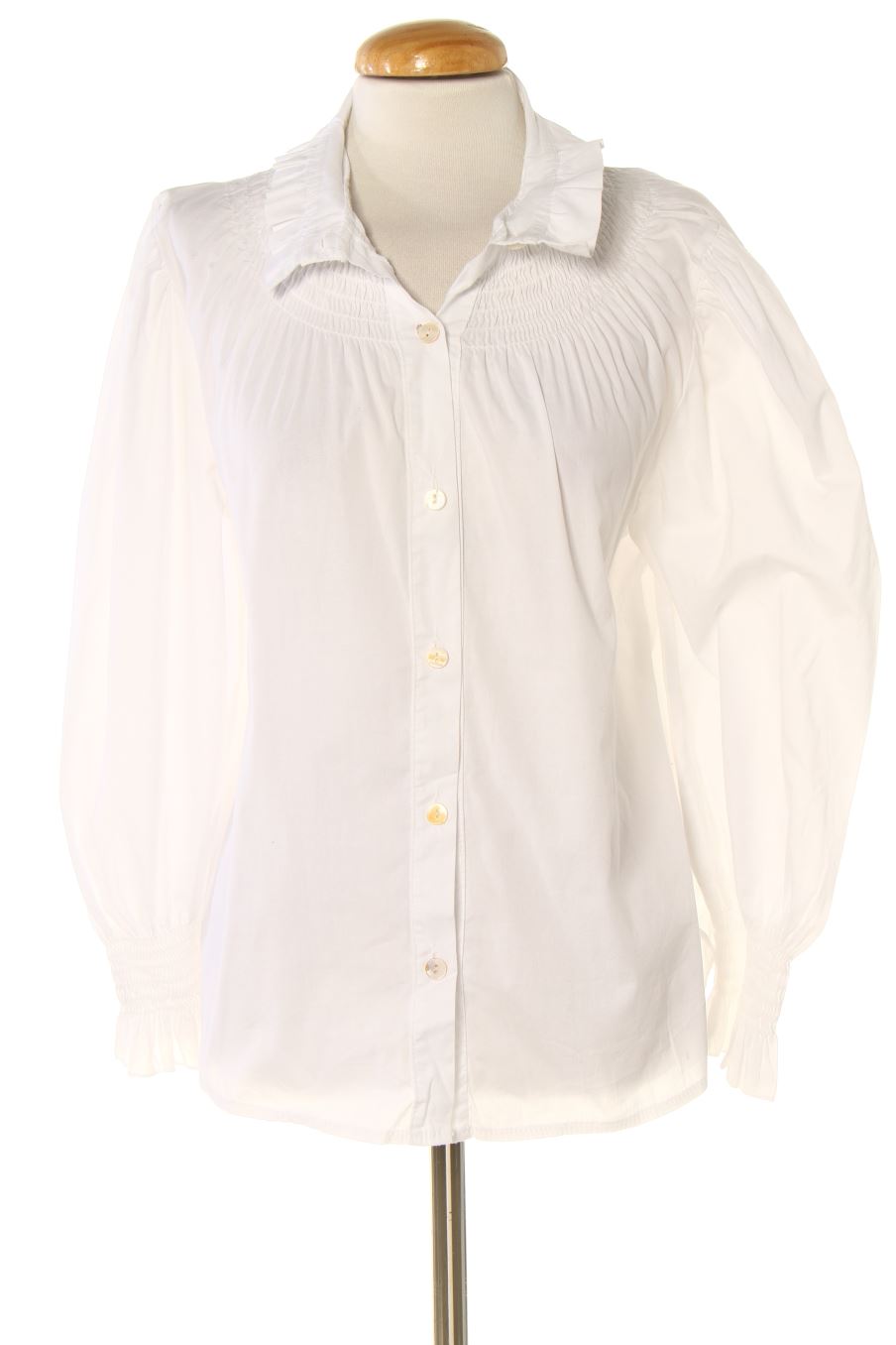 Camisa de New collection de la talla M, de color blanco