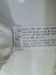 Pantalones cortos de deporte de Bershka de la talla S, de color blanco