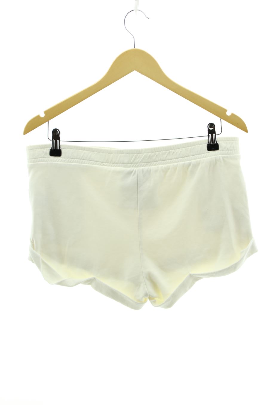 Pantalones cortos de deporte de Bershka de la talla S, de color blanco