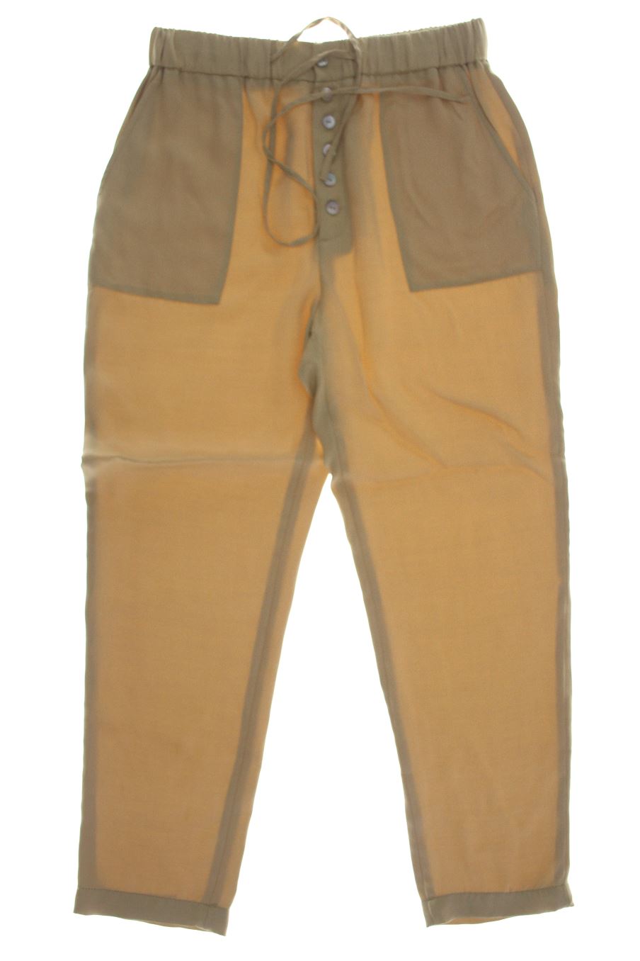 Pantalon Zara de la taille XS, de couleur beige