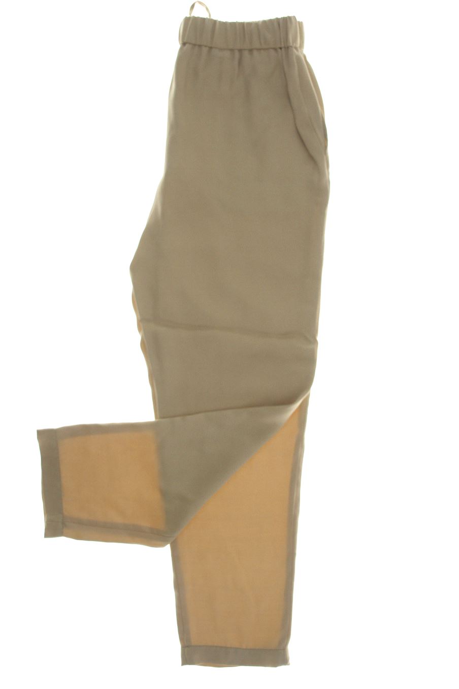 Pantalon Zara de la taille XS, de couleur beige