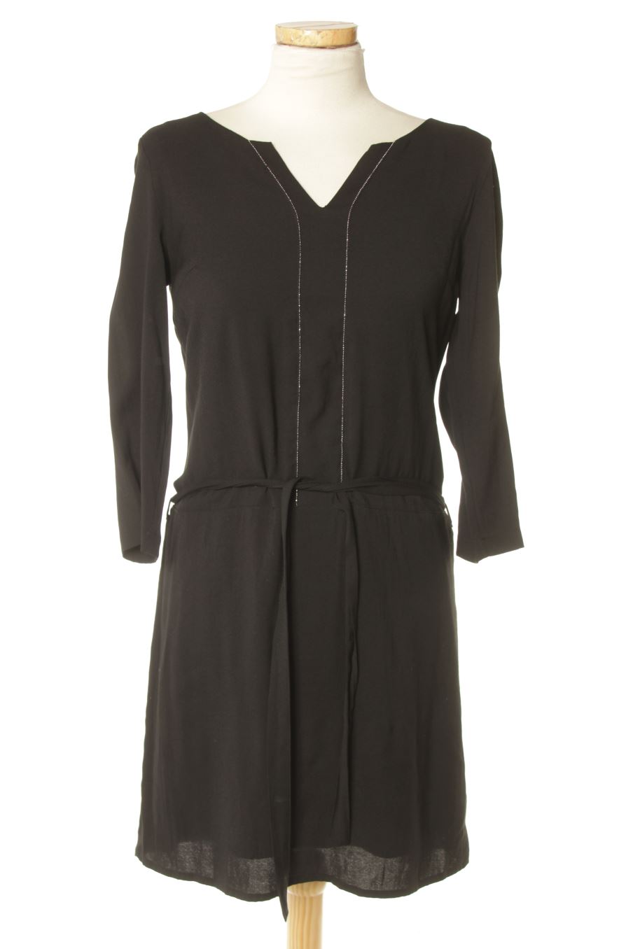 Vestido casual de Camaieu de la talla 36, de color negro