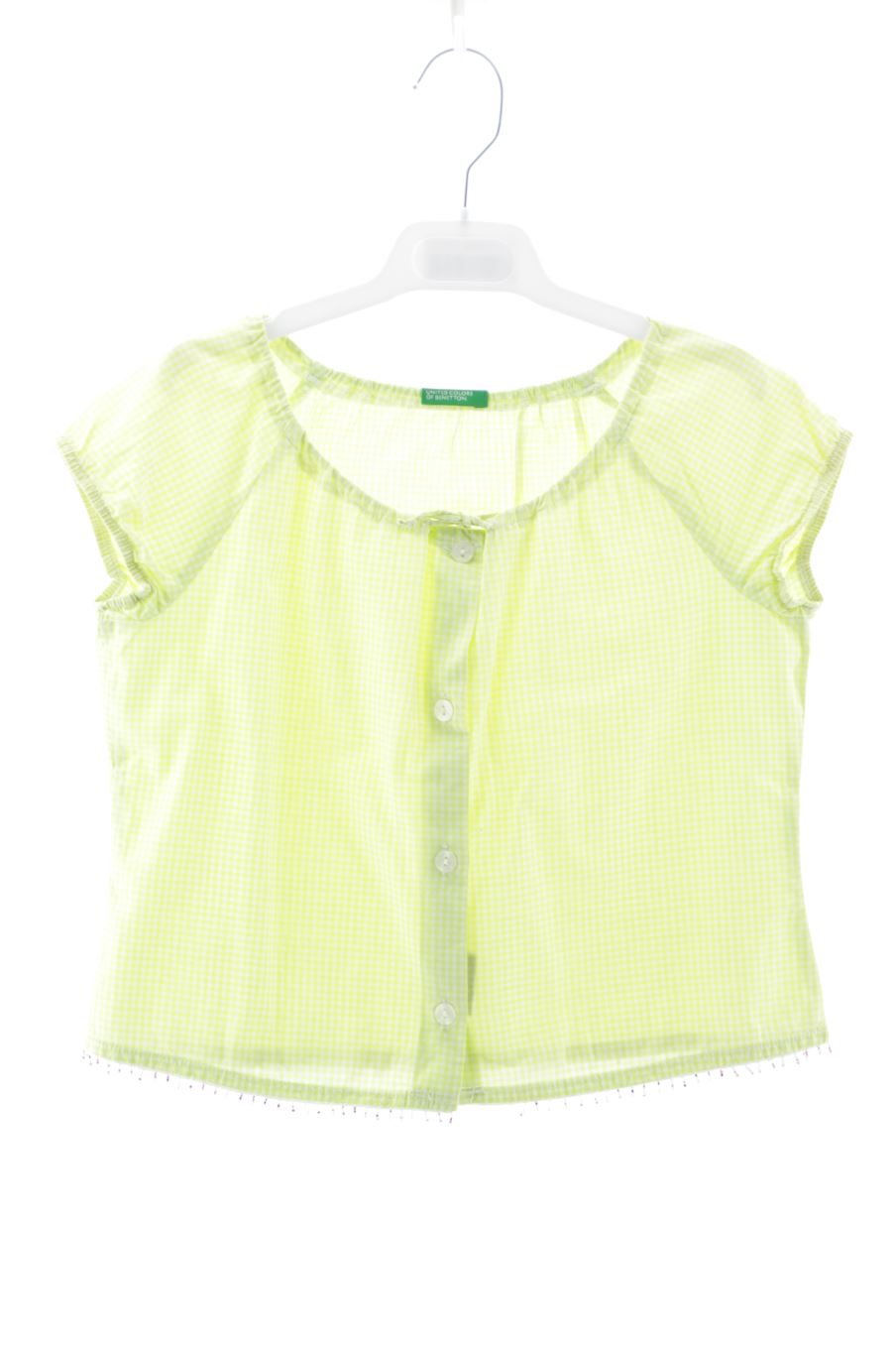 Blouse à manches courtes Benetton de la taille 6 ans de seconde main
