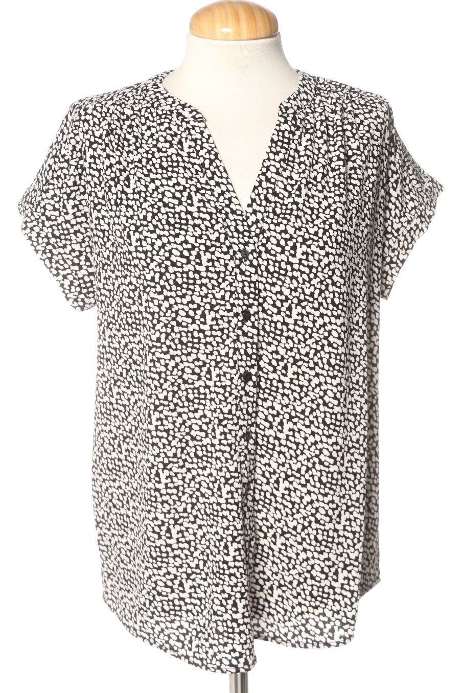 Blusa de manga corta de El Corte Ingles de la talla XS, de color estampado