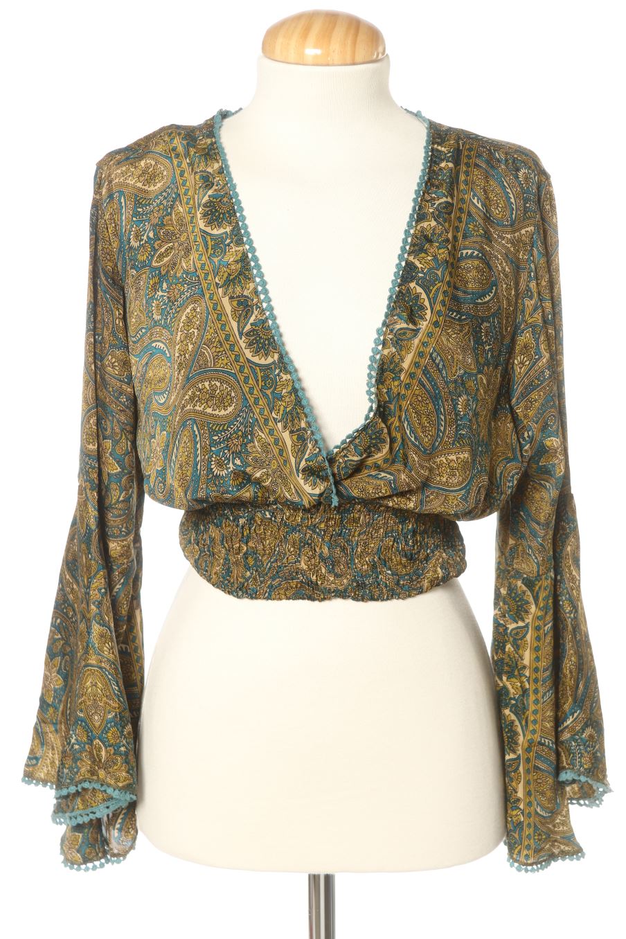 Blouse à manches longues PERCENTIL de la taille M, de couleur imprimés