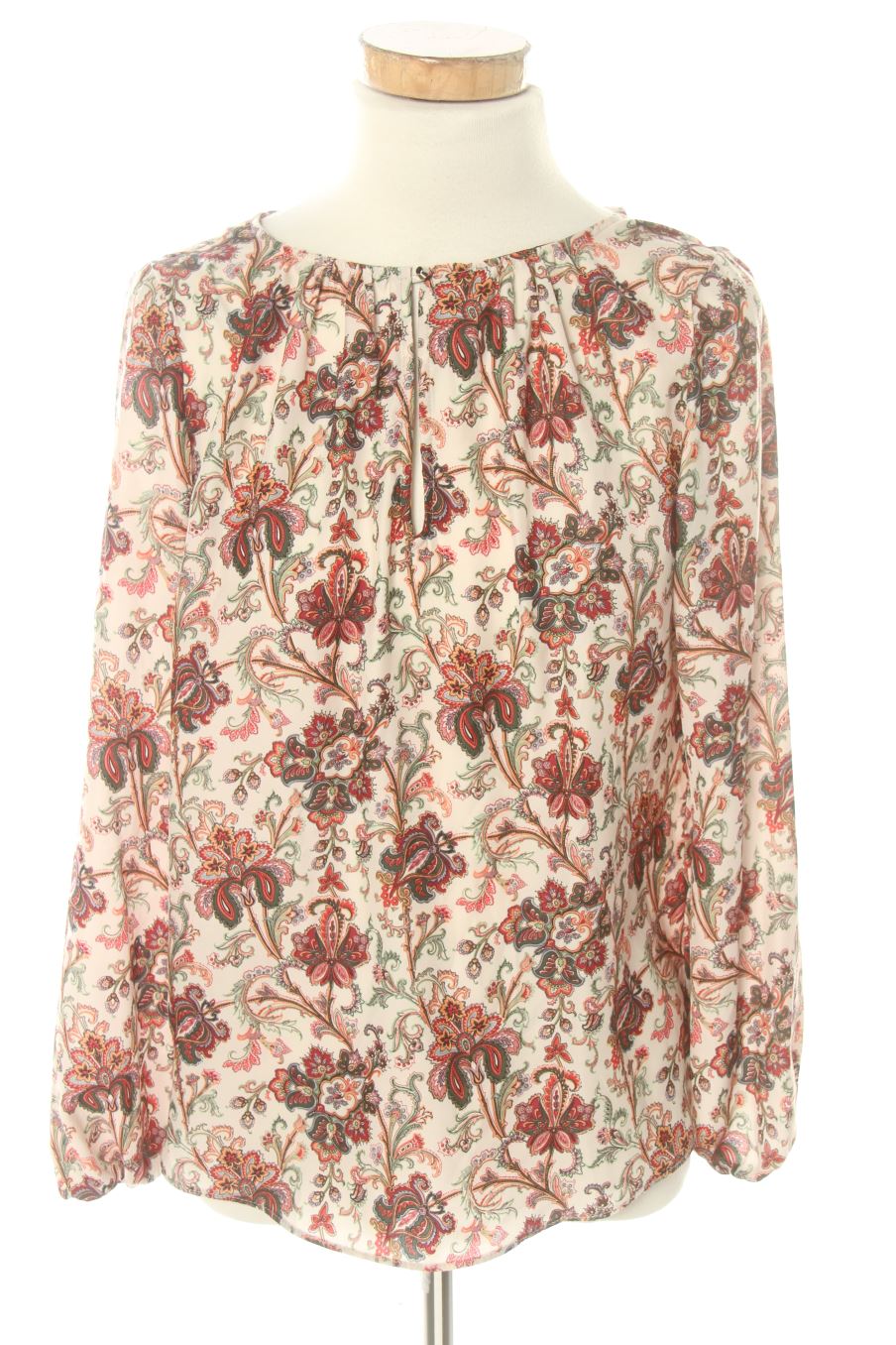 Blusa de manga larga de Zara de la talla XS, de color flores