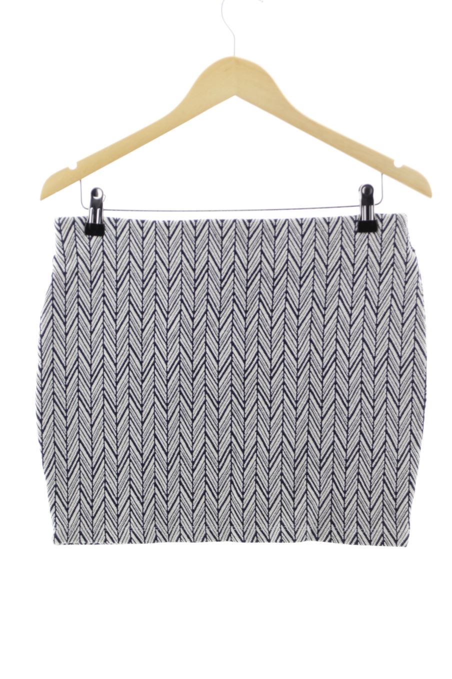 Aufwändiger Rock von Trafaluc Größe L, Farbe Marineblau, für