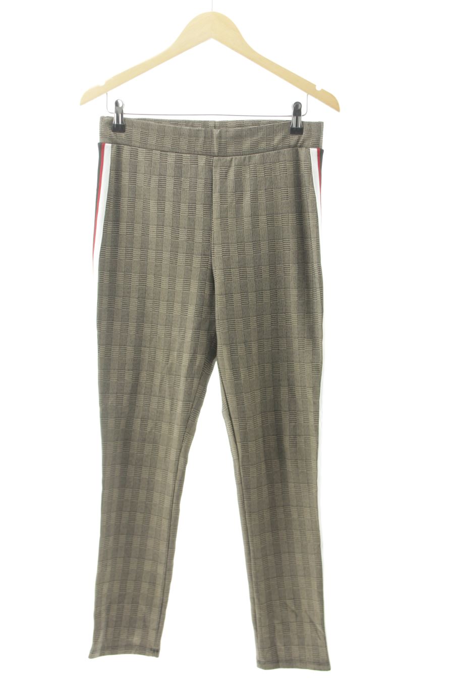 Pantalon Casual Zara de la taille XL, de couleur carreaux