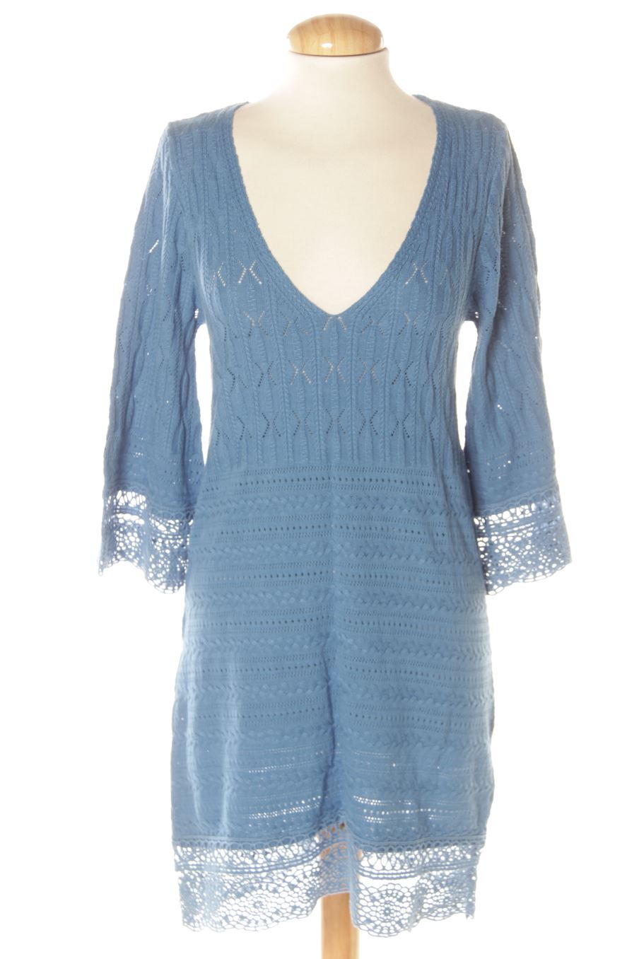 Vestito casual de Springfield de la talla M, de color blu