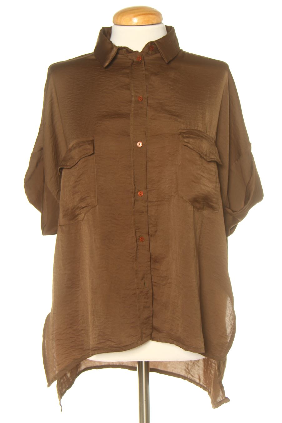 Chemise SUITEBLANCO de la taille S, de couleur marron