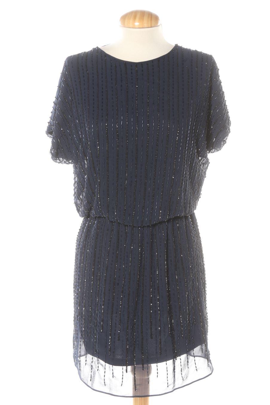 Robe Mango de la taille XS, de couleur bleu marine