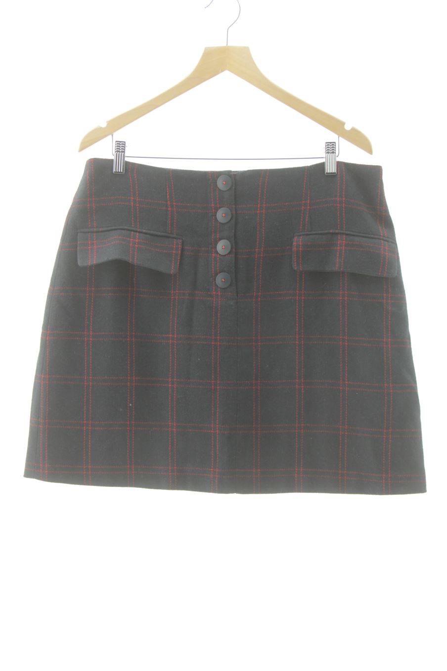Falda de River island de la talla 44, de color cuadros