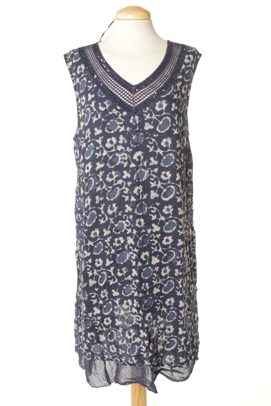 Vestido casual de Zamba de la talla 46, de color azul marino