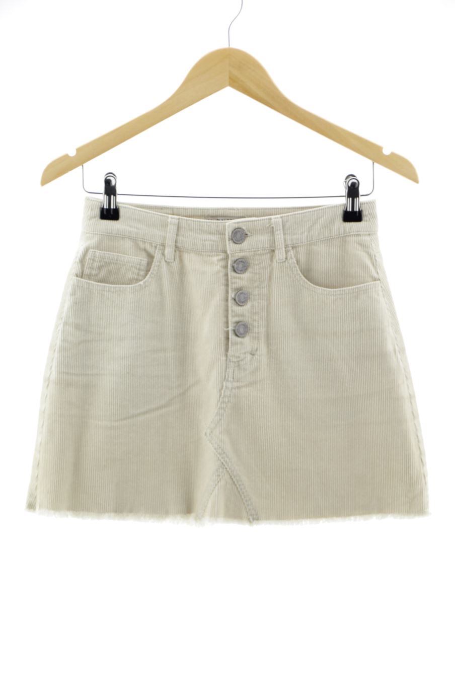 Gonna de Pull & Bear de la talla S, de color beige