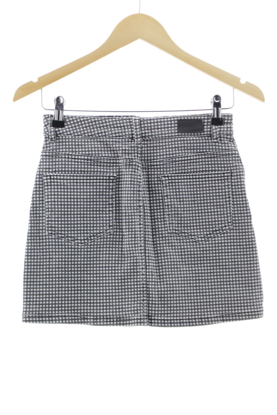 Aufwändiger Rock von Subdued Größe S, Farbe Kariert, aus Jeanskleidung für