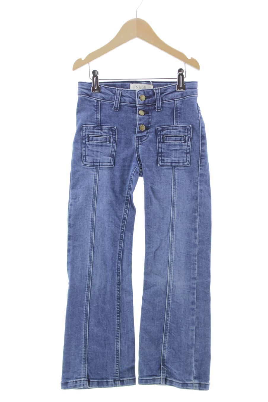 gebraucht Nicoli Lange Jeans Größe 128 aus Denim