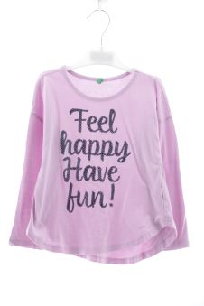 Maglietta a maniche lunghe 4 anni Benetton