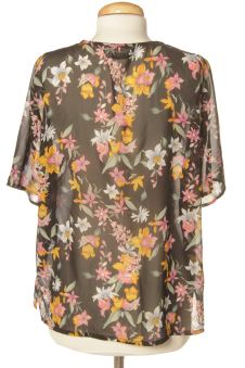 Kurzärmelige Bluse L Pieces