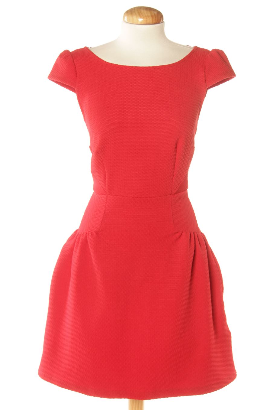 Vestido casual de Naf Naf de la talla XS, de color rojo