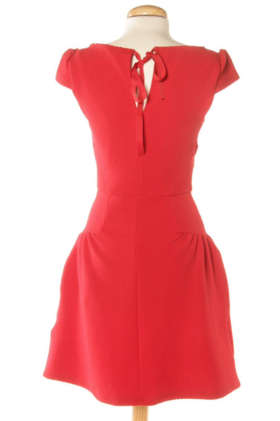 Vestido casual de Naf Naf de la talla XS, de color rojo