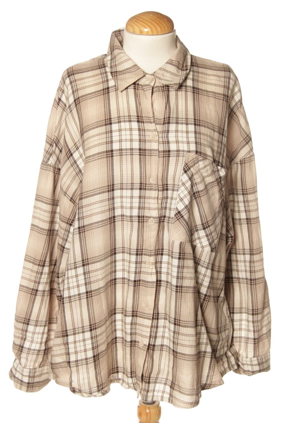 Camisa de H&M de la talla M, de color cuadros
