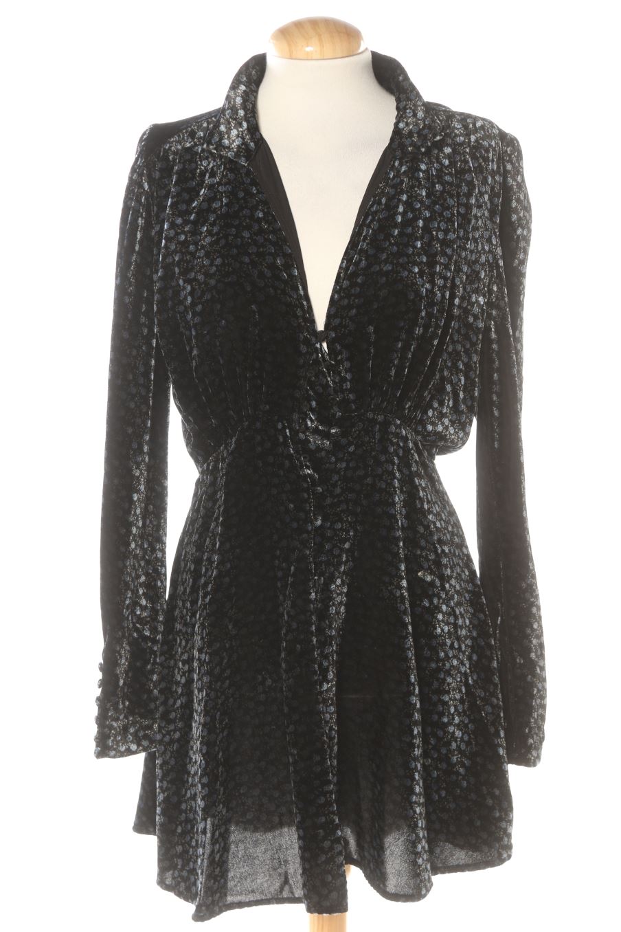 Robe casual Zara de la taille S, de couleur imprimés de velours