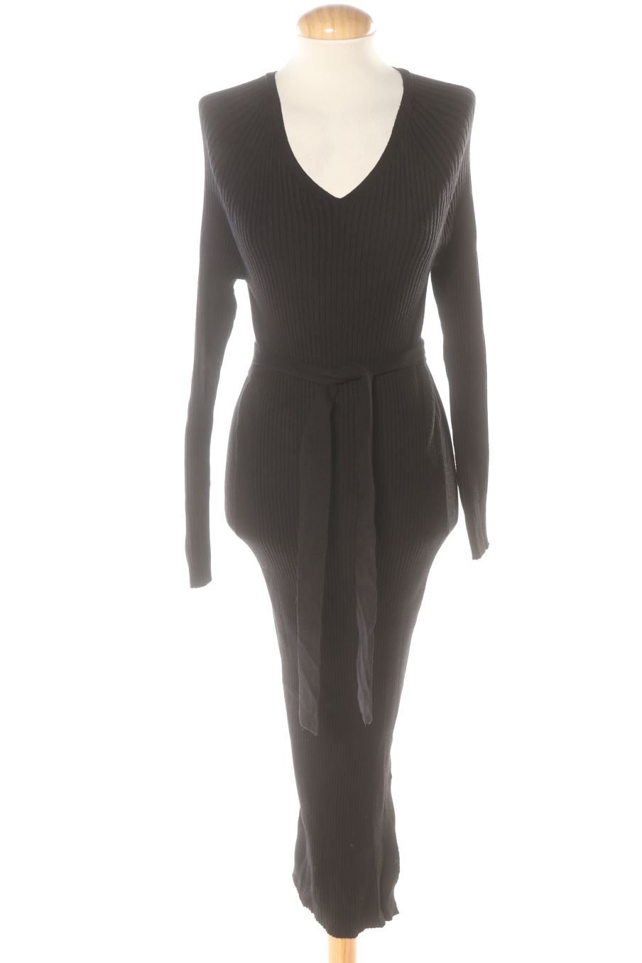 Vestito casual de Mango de la talla XL, de color nero