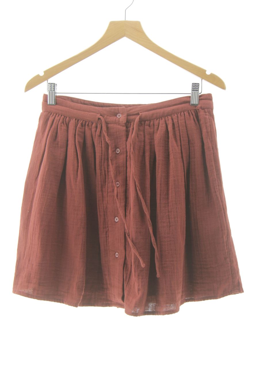 Falda de Camaieu de la talla 38, de color burdeos