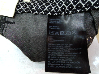 Pantalon H&M de la taille 38, de couleur noir