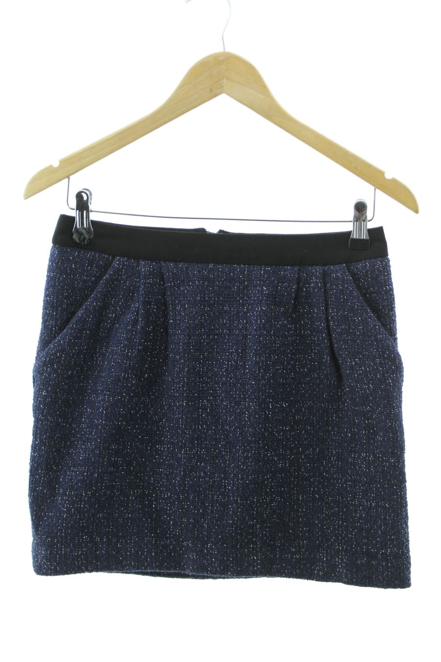 Jupe Camaieu de la taille 36, de couleur bleu marine