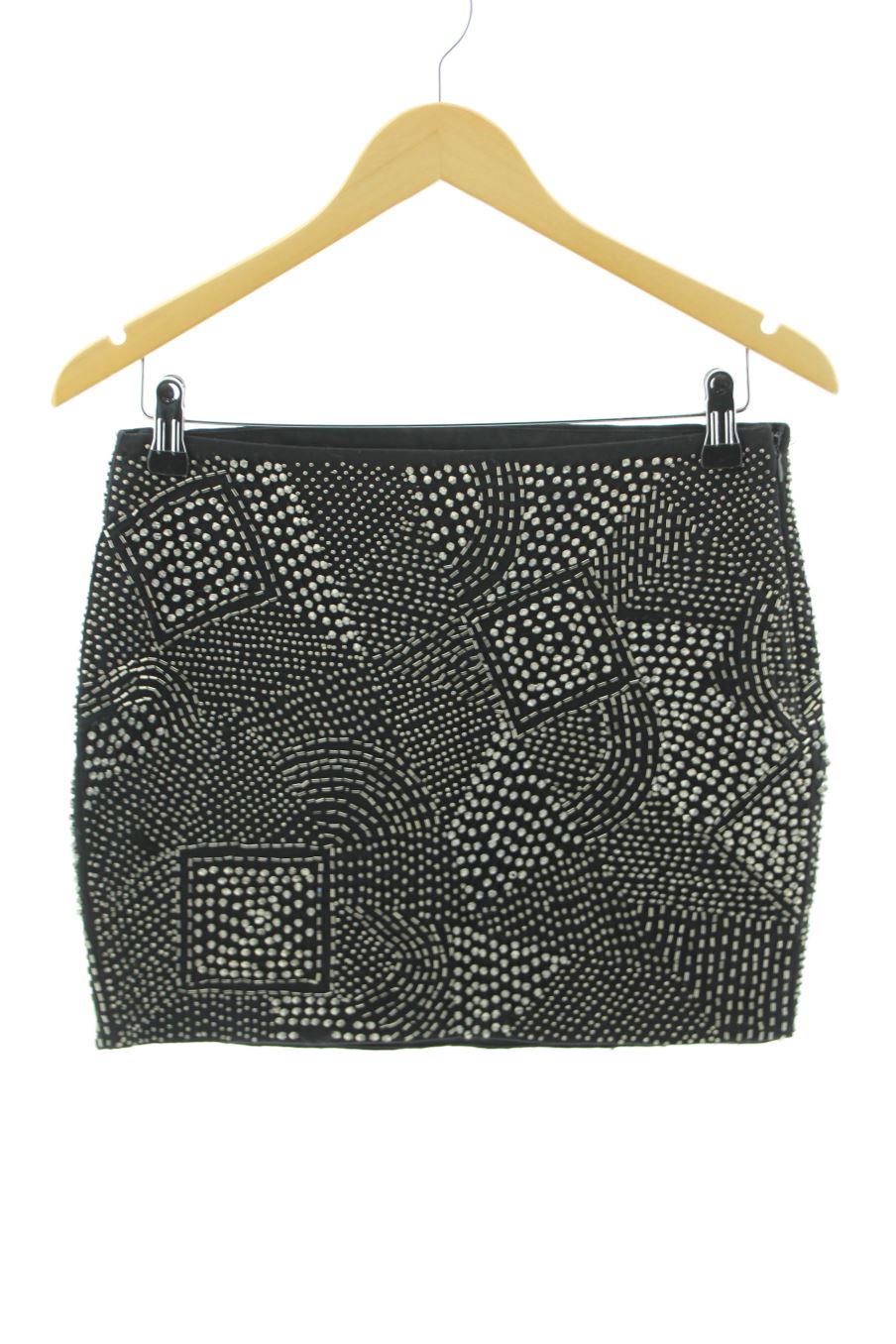 Jupe Bershka de la taille M, de couleur noir