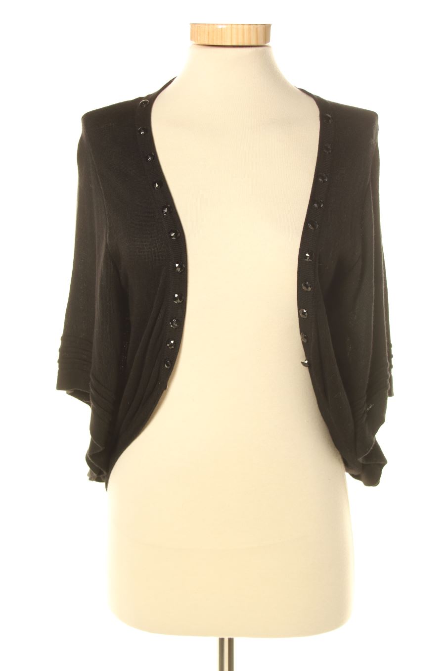 Gilet Agathe Velmont de la taille S, de couleur noir