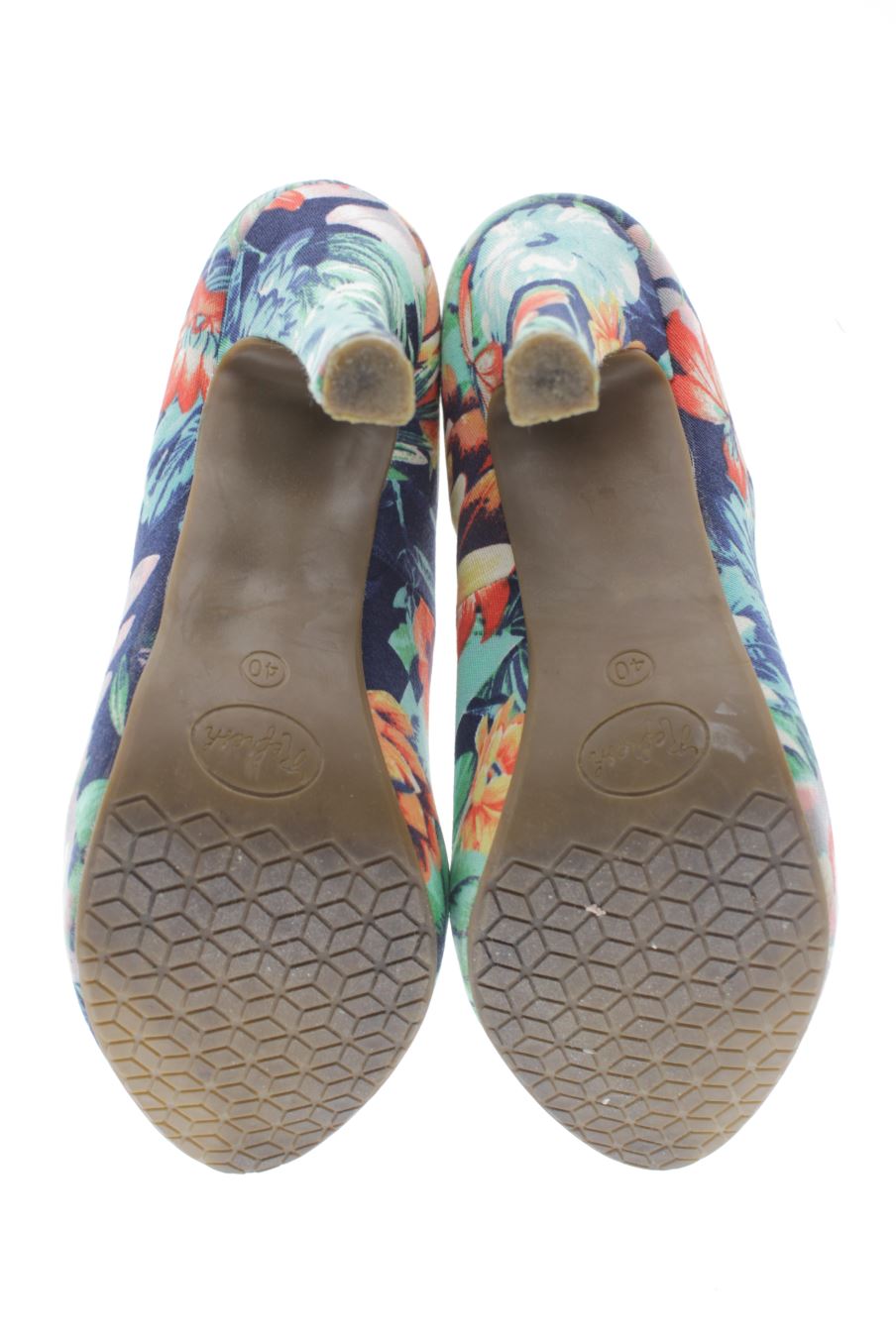Zapatos de tacon de Refresh de la talla 40, de color flores de