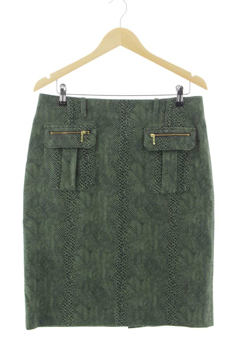 Falda de Cortefiel de la talla 44, de color animal print