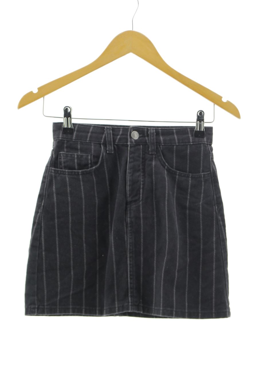 Gonne de Pull & Bear de la talla XS, de color righe