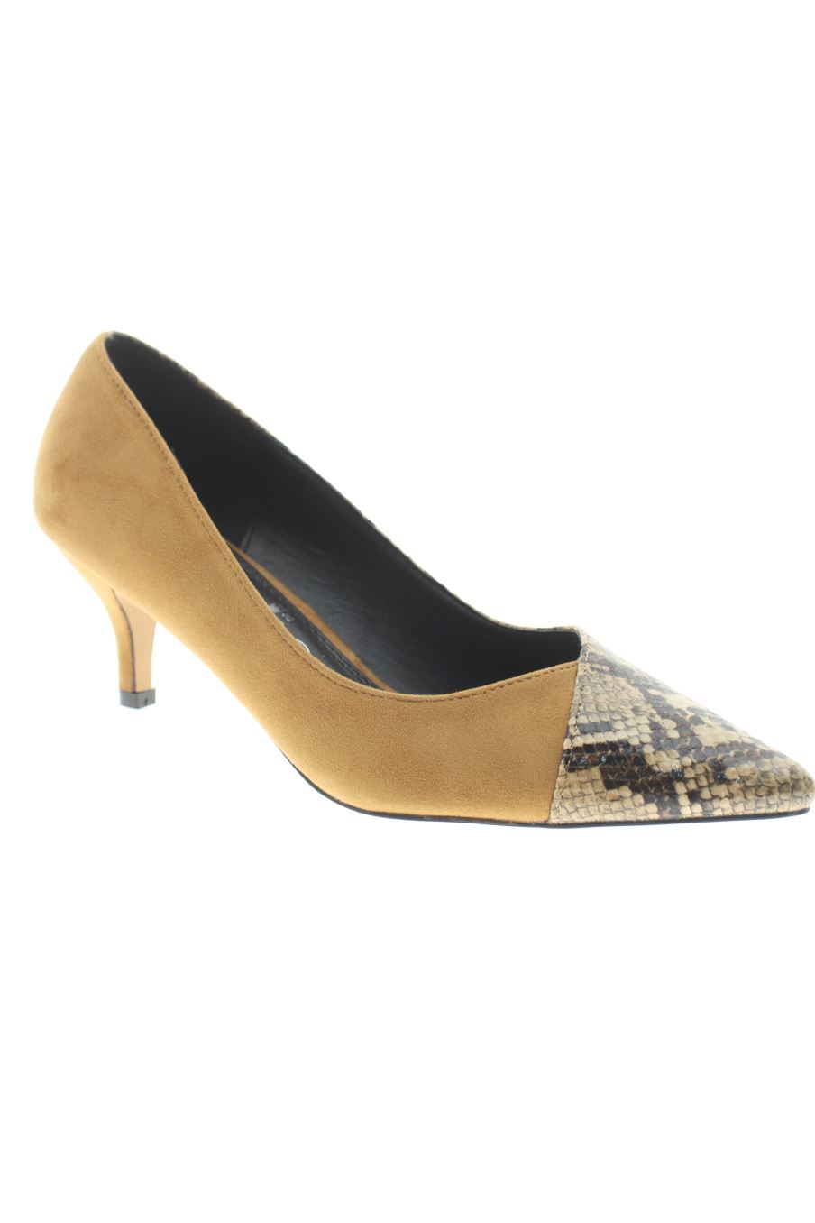 Zapatos de tacon de Marypaz de la talla 40, de color animal print de