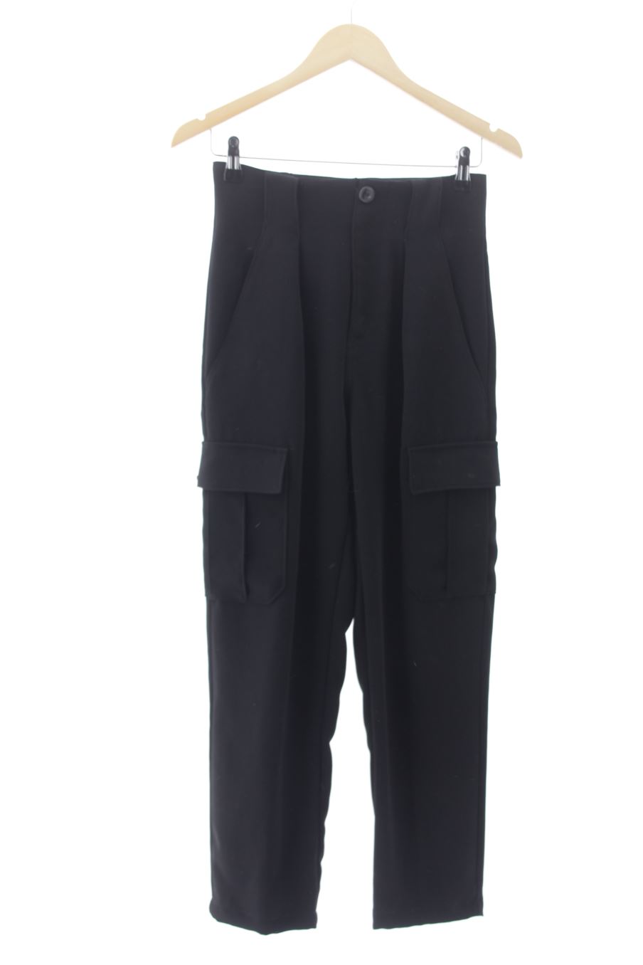 Pantalón de Mango de la talla XS, de color negro
