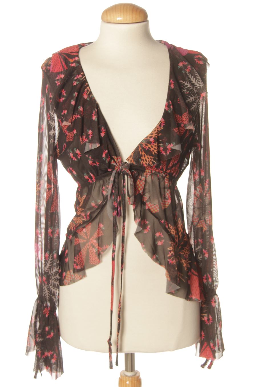 Blouse à manches longues Desigual de la taille M, de couleur imprimés