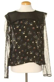 Blouse à manches longues L Zara, photo 1 sur 2