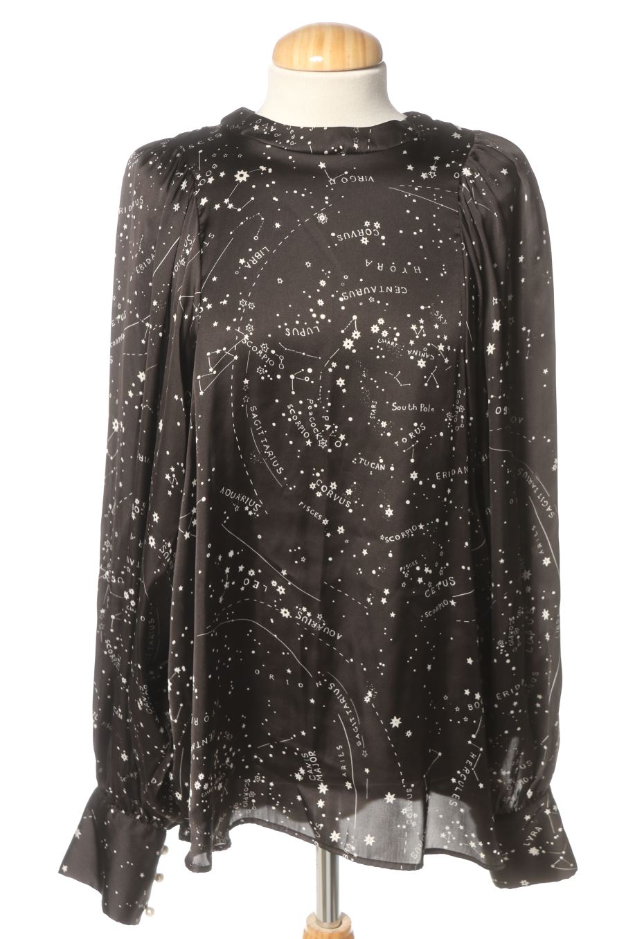Blouse à manches longues Mango de la taille M, de couleur imprimés